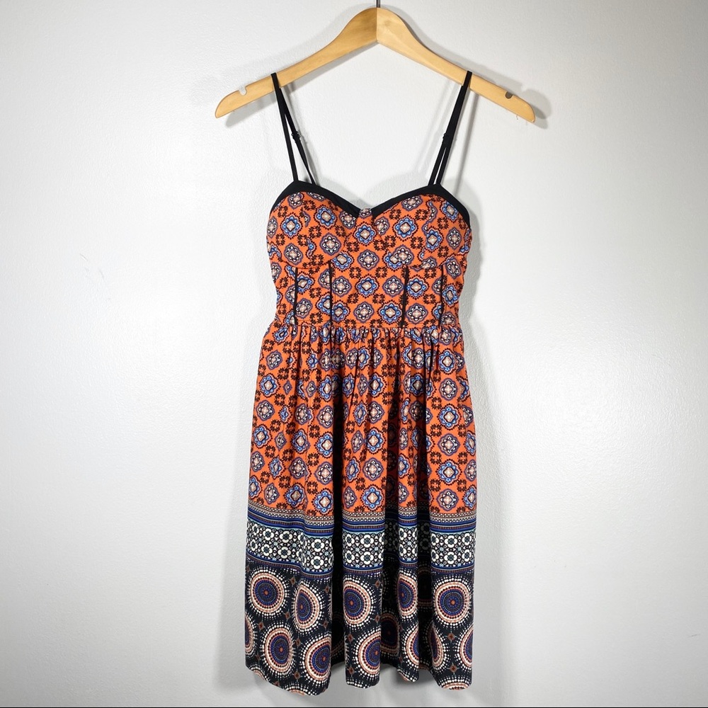 BAND OF GYPSIES boho hippie babydoll dress Sz XS